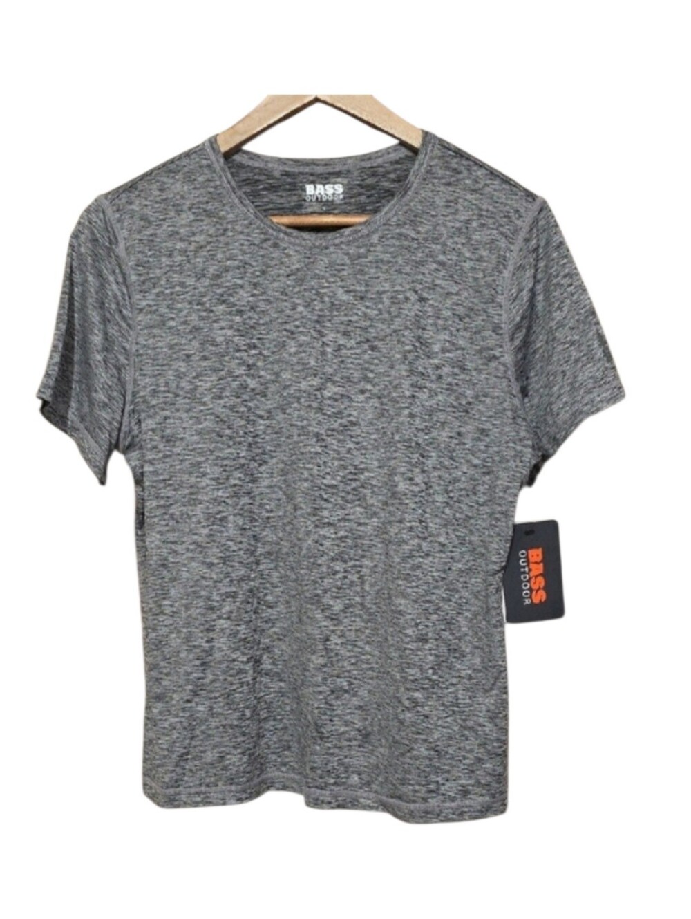 Bass Heathered Gray Tee